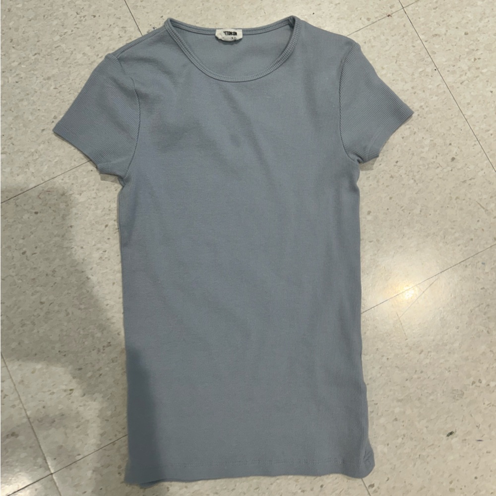 Baby Blue Cotton On Top
